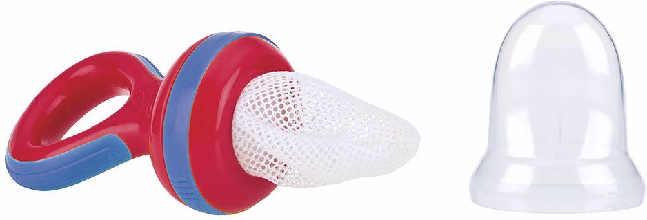 Nûby Nibbler alimentador 6m+ #rojo