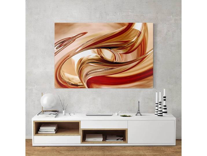 Tableau déco Mandalay I Tissu Multicolore 60 x 40cm