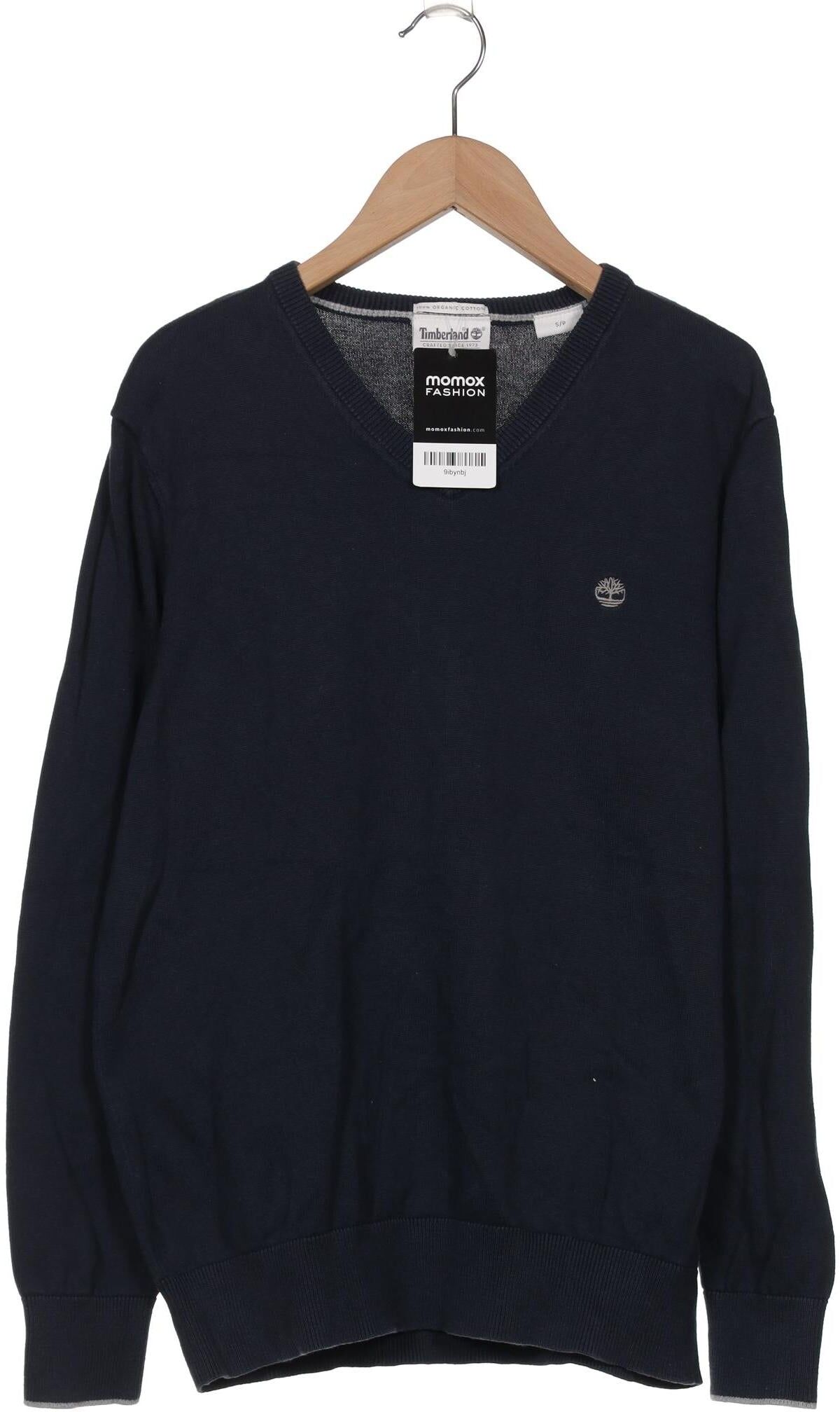 Timberland Herren Pullover, Marineblau, Gr. S, Baumwolle - Second Hand