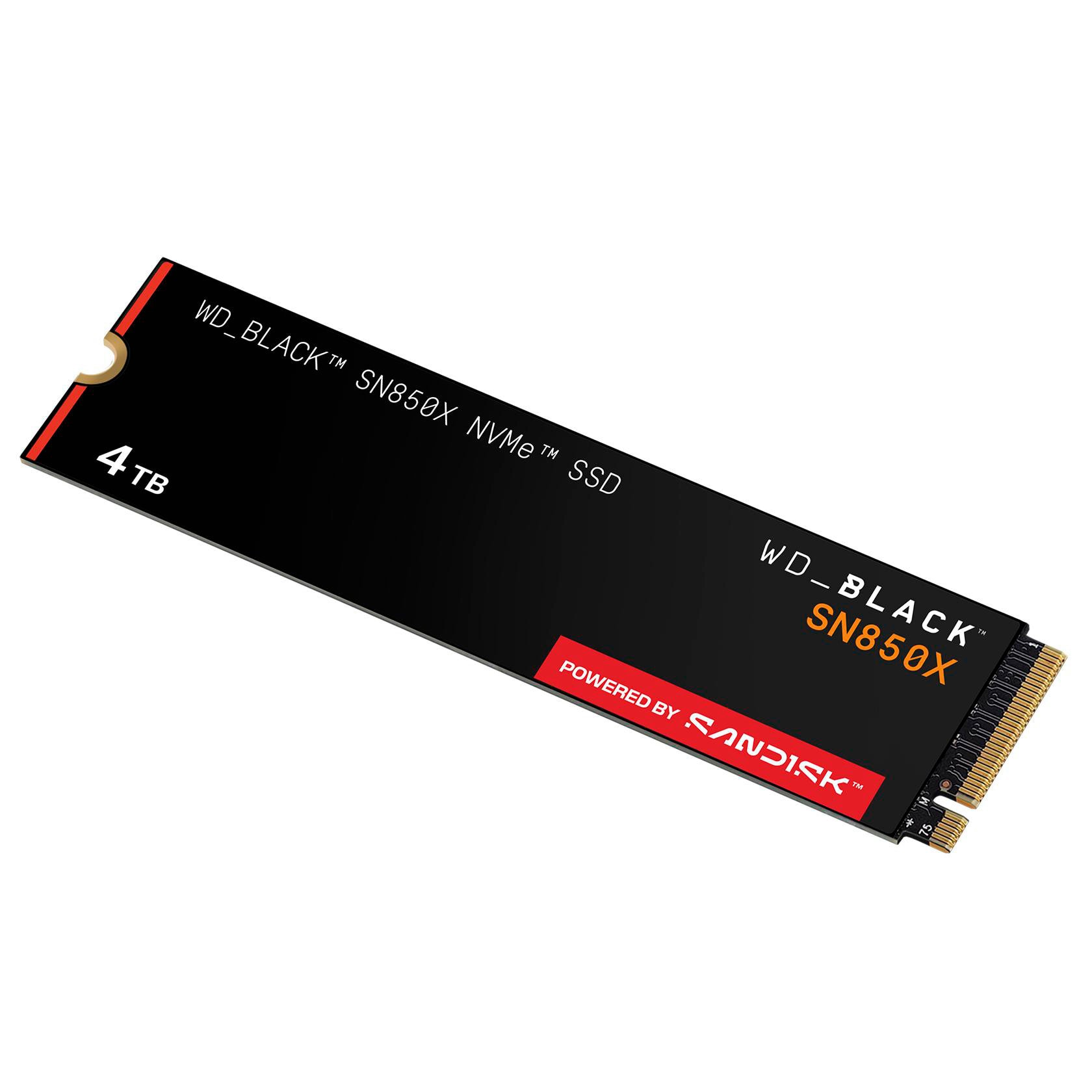 WD_BLACK SN850X NVMe SSD 4 TB M.2 2280 PCIe 4.0