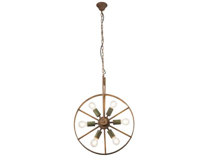 Globo Hängeleuchte, Grün, Rostfarben, Metall, 133 cm, Lampen & Leuchten, Innenbeleuchtung, Hängeleuchten, Pendelleuchten