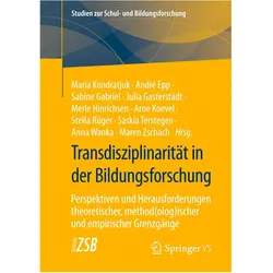 Transdisziplinarität in der Bildungsforschung, Fachbücher