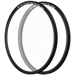 H&Y HD EVO Black Mist 1/2 Filter 95mm (95 mm, Black Mist Filter), Objektivfilter, Schwarz