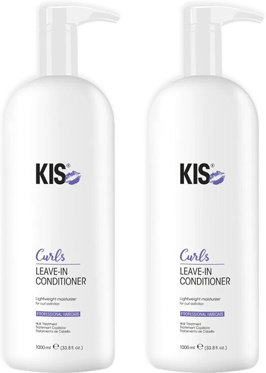 Kis Hair Care Double Curls Leave-In Coditioner - 1000Ml