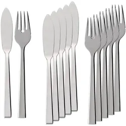 FISCHBESTECK Victor silber 12-tlg.