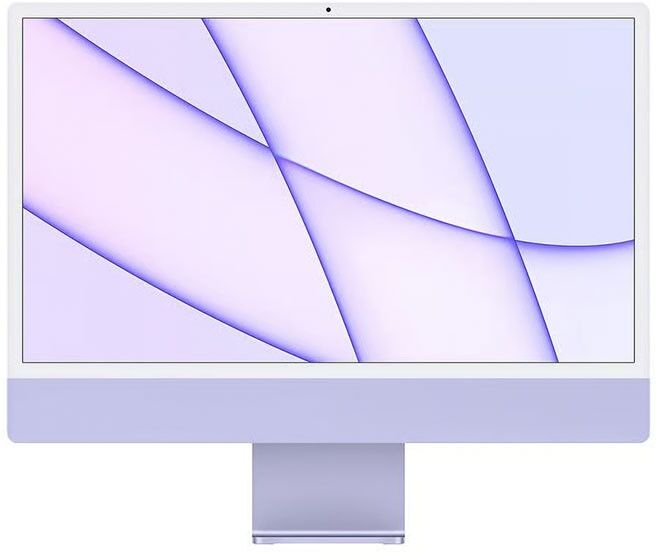Apple iMac A2438 24", M1 8 Cores, 16GB RAM, SSD 512GB, 4,5K, Lila, A+