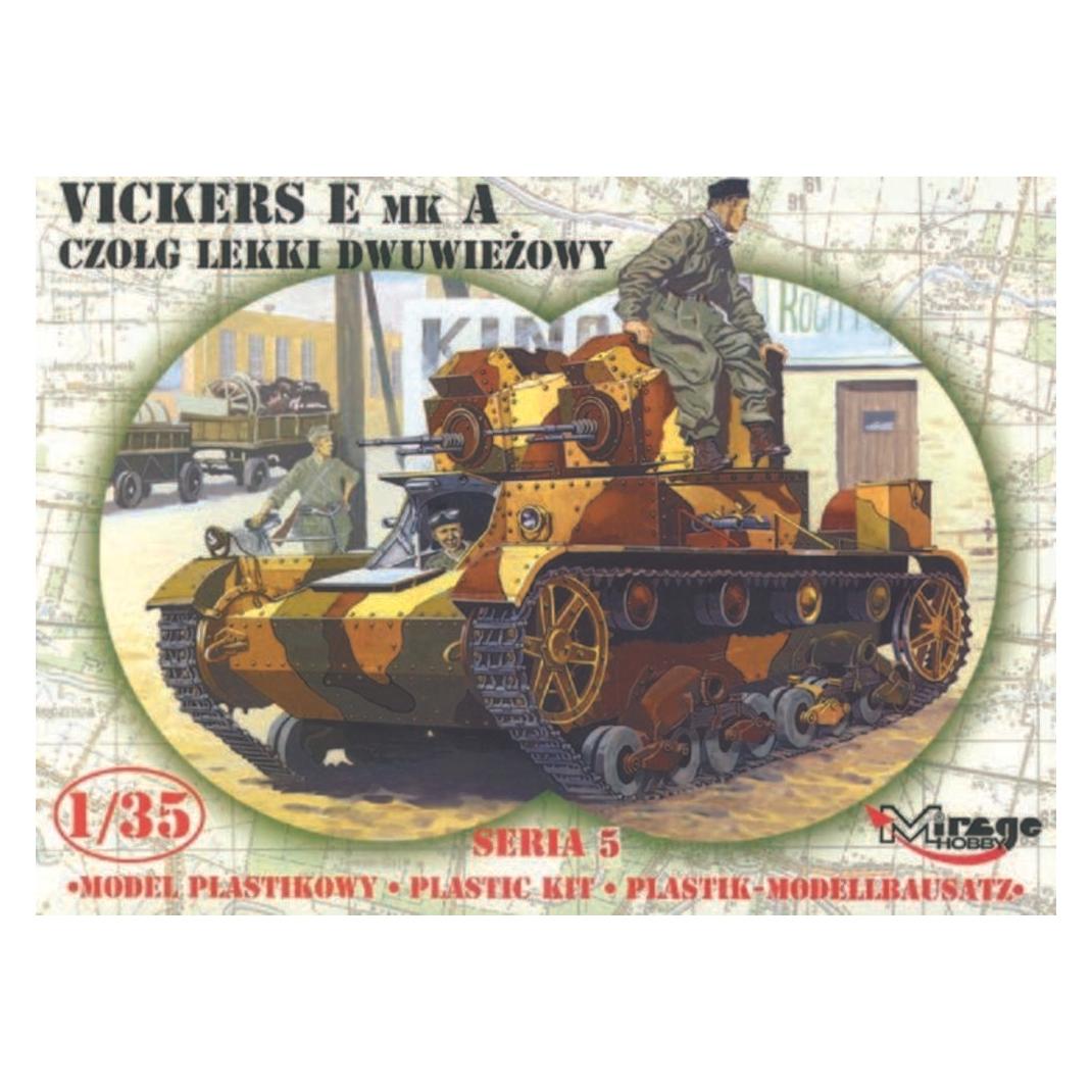 Mirage Hobby Leichter Panzer Vickers E Mk A Limited Edition (35303)