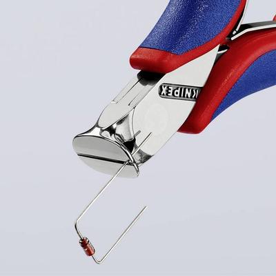 Knipex 64 02 115 Elektrotechnik und Feinwerktechnik Vornschneider mit Facette 115mm