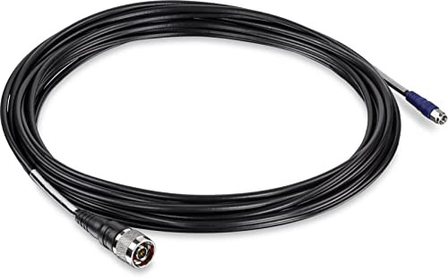 TRENDnet TEW-L208 RP-SMA naar type N-kabel, weerbestendige aansluitkabel, zwart, 8 m