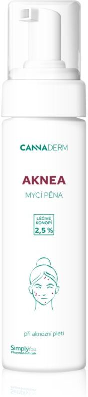 Cannaderm Aknea Washing Foam Washing Foam for problem skin 180 ml