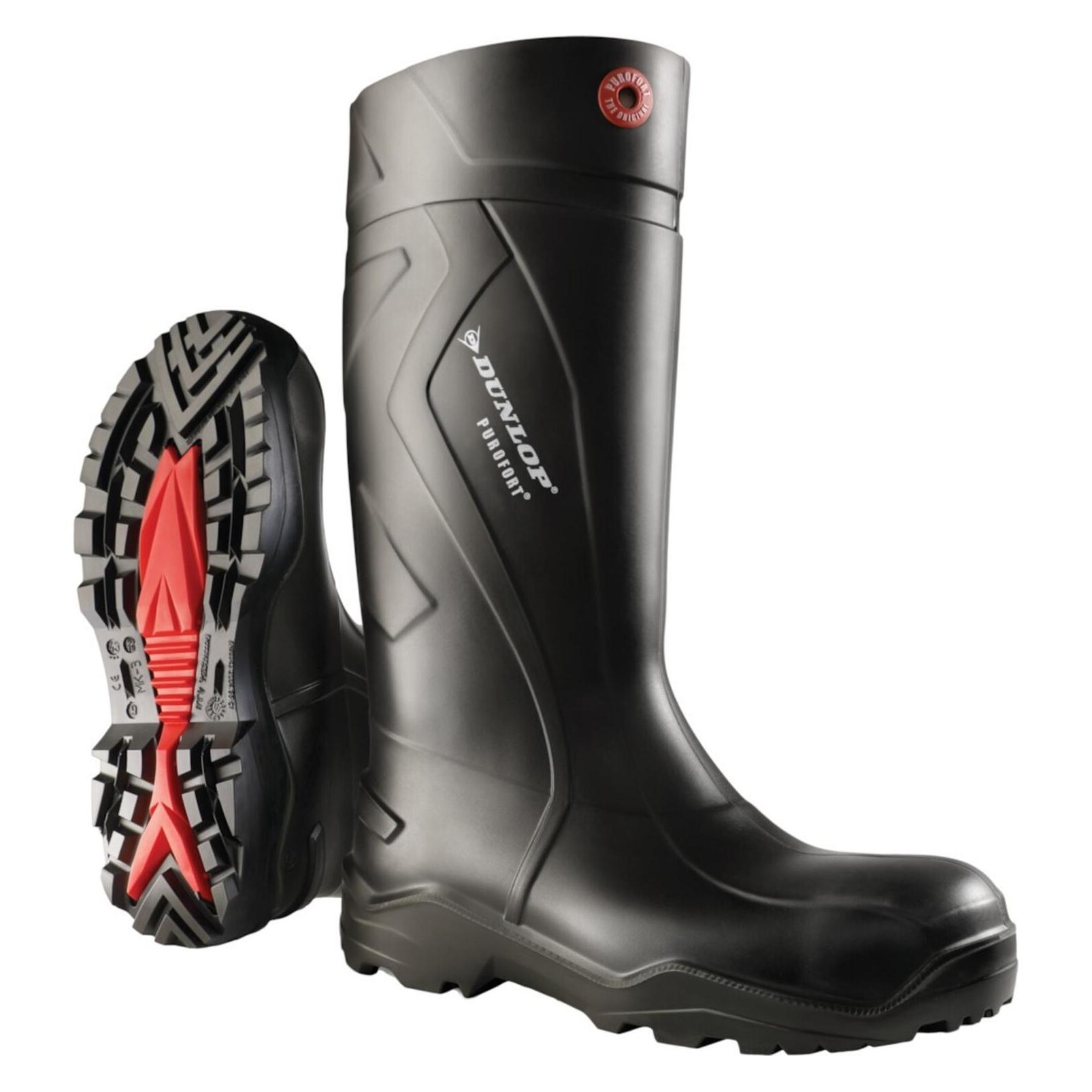 Dunlop PurofortPlusC762041Blk welly39 (S5, 39) (Purofort Plus C762041 Black size 39)
