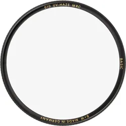B+W UV-FILTER MRC BASIC 52mm (52 mm), Objektivfilter, Schwarz