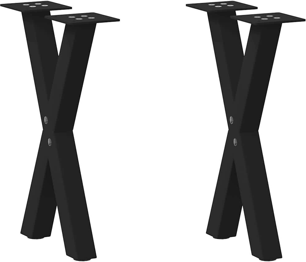 Symple Stuff Table Leg Black 73cm H x 80cm W x 73cm D