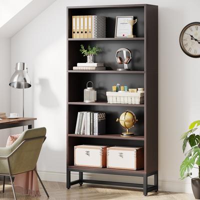 Bluebell "70.8 Inches Tall Bookcase and Bookshelf, 5-Tier Large Bookcases - 11.81""D x 31.5""W x 70.87""H"
