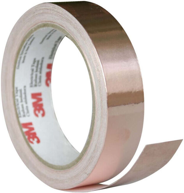 3M Deutschland Ruban de blindage cuivre 12x16,5x0,07, conduct. Scot.1181 12x16,5cu (7100116886)