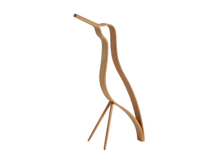 Cooee Design Oiseau en bois Woody Bird high 18 cm Oak