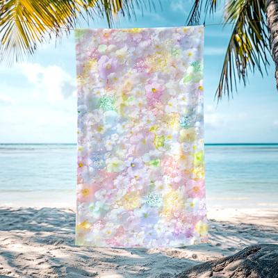 JML "Floral Beach Towel Quick Dry Swimming Pool Towel 30""x60"""