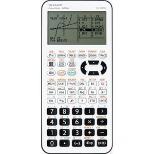Sharp Grafikrechner EL-9950, schwarz-weißes LC-Display, 64 x 132 Bildpunkte