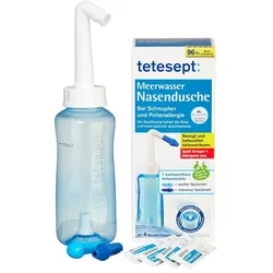 tetesept Nasendusche 4008491115698 blau, weiß Kunststoff, 1 Set