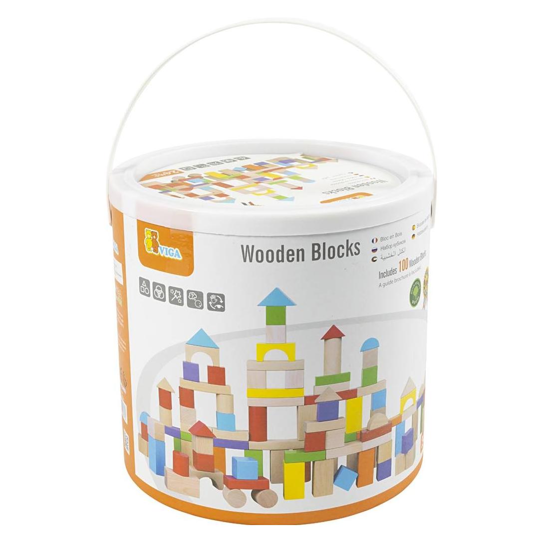 Viga Toys VIGA wooden blocks (6934510596972)