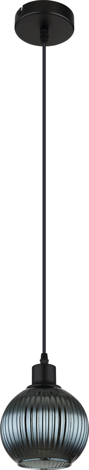 Globo Hanglamp Zumba Blau Glas en Metaal Ø 15 cm