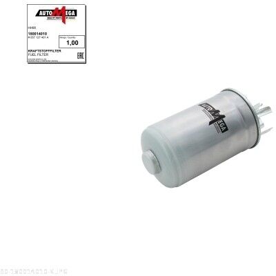Automega Kraftstofffilter 180014010 Filtereinsatz Für Audi Vag