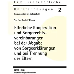 Kranz:Elterliche Kooperation und Sorger, Fachbücher von Stefan Rudolf Kranz