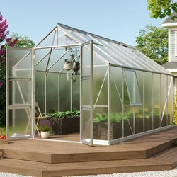 Vitavia Gewächshaus "Olymp 11500",aluminium,11,5 m2