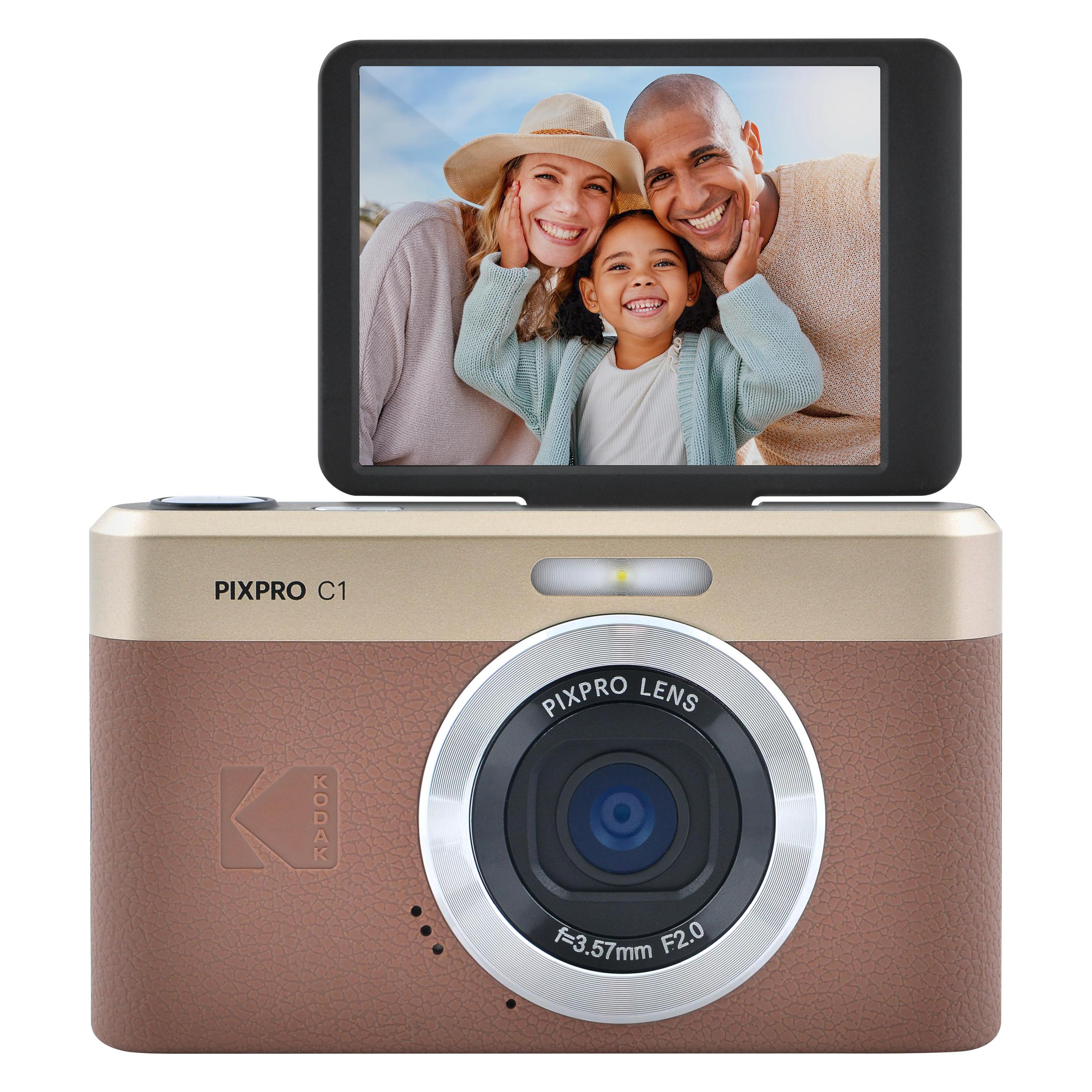 Kodak Pixpro C1 (3.56 mm, 13 Mpx, 1/3") (C1BN3 Brown)