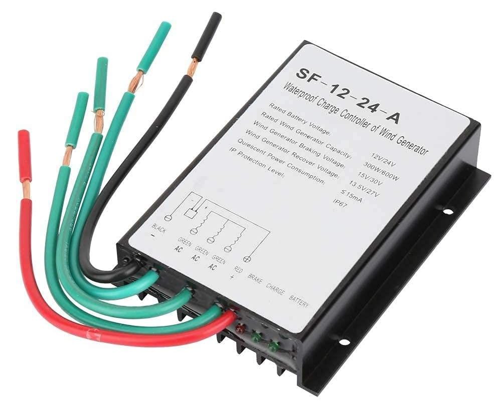 Dripio Windturbine-regelaar 12/24 V 300/600 W waterdicht IP67