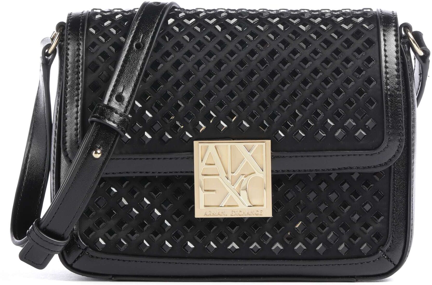 Armani Exchange Amy S Umhängetasche, schwarz
