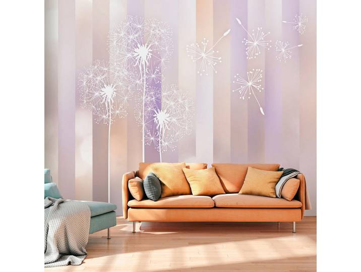Kunstloft Vliestapete Lila 100/70 cm, Grau, Lila, 100x1 cm, Tapeten & Wandverkleidungen, Vliestapeten