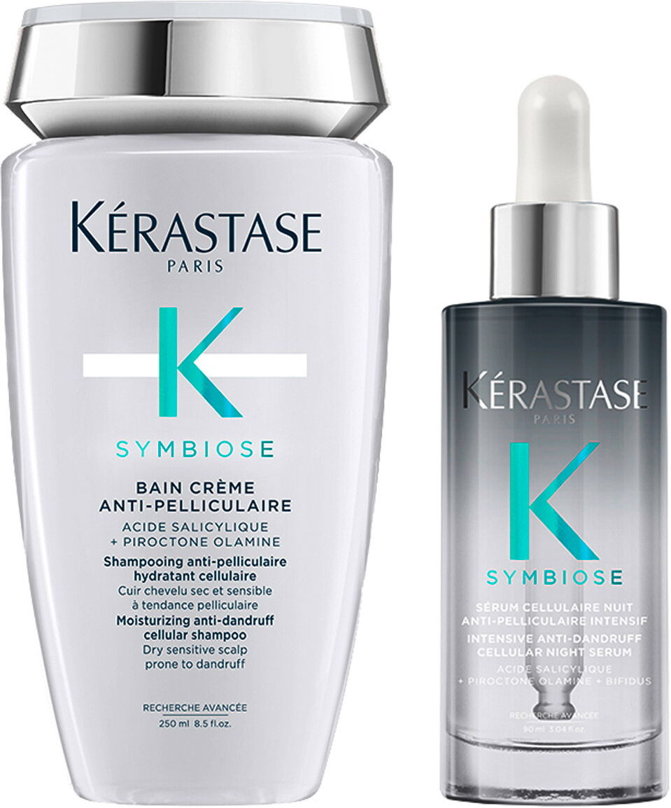 340ml Kérastase Symbiose Pflegeset Creme Ideal (Haarbad 250ml + Serum 90ml)