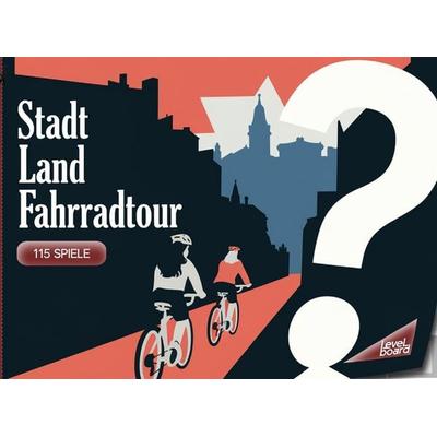 Stadt, Land, Fahrradtour - 115 Spielblöcke, Taschenbuch von LevelBoard Spiele, LevelBoard Spiele, 978-3-693-19779-0