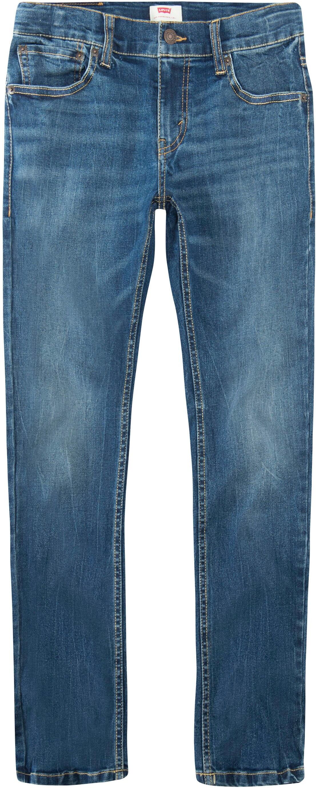 Levi's Kids Levis Kids "LVB 511 ECO SOFT PERFORMANCE J" for BOYS mid indigo blau used 8/128, N-Gr