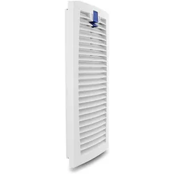 Delock Lüfterfilter mit Clip 418 x 180 x 46 mm, PC Lüfter Zubehör, Blau, Weiss