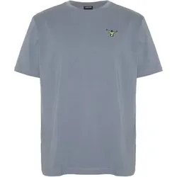 CHIEMSEE T-Shirt mit Kontrastlogo, Größe S in Blau 183912