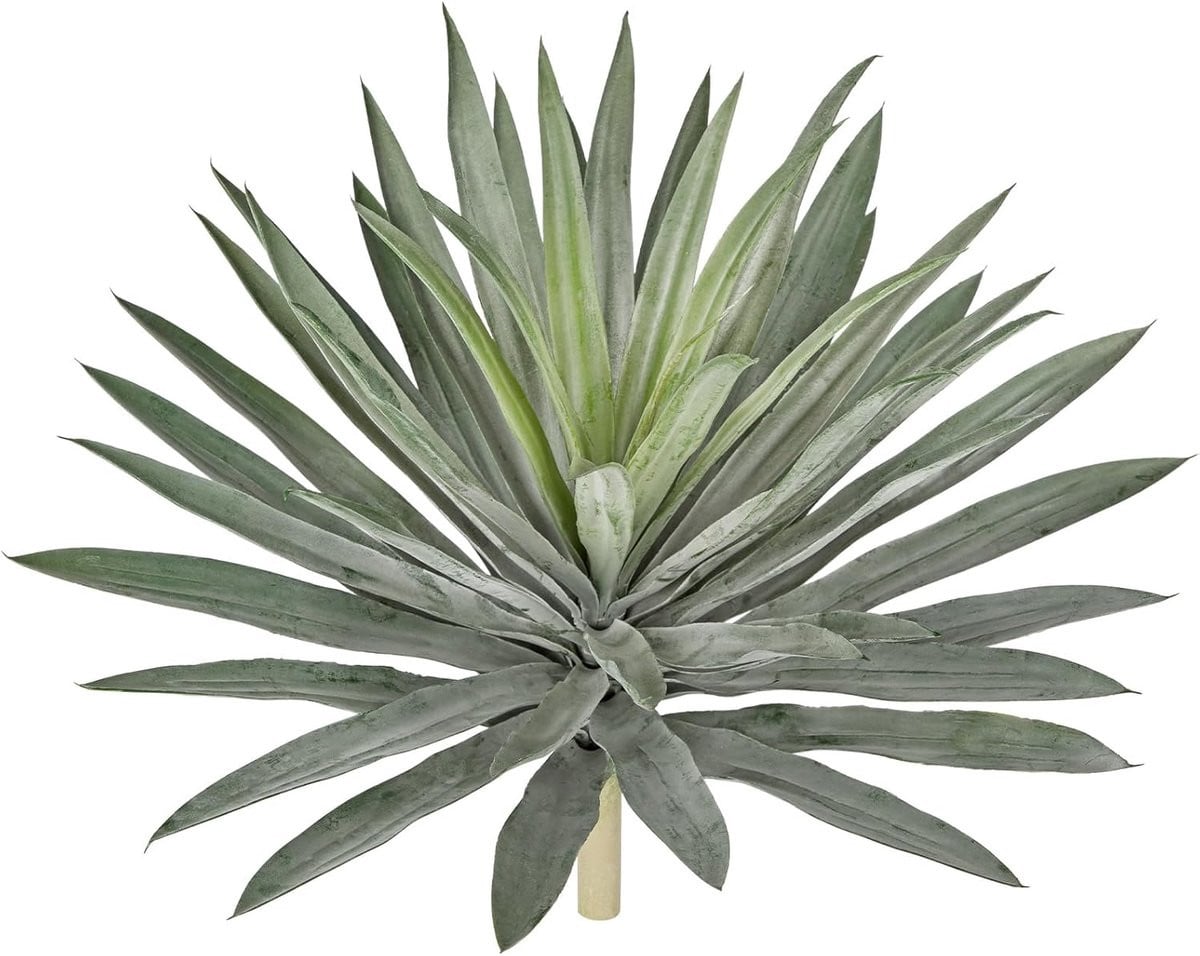Nep Agave Plant Groen - Realistische Kunstplant Struik met Succulent Blad - Hoogte: 487,7 cm