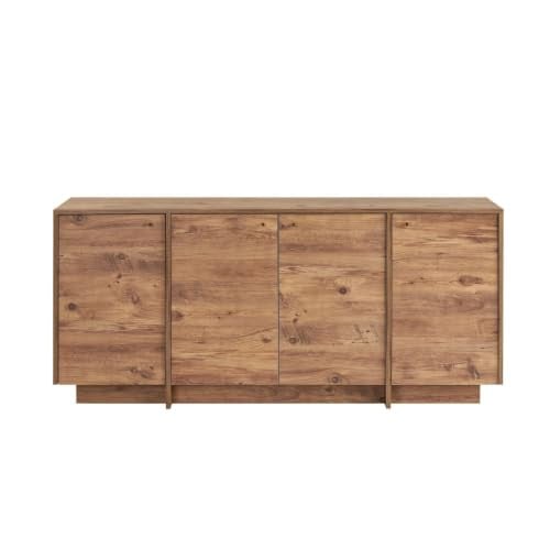 Calicosy Laag dressoir met 4 deuren Kay L 180 cm