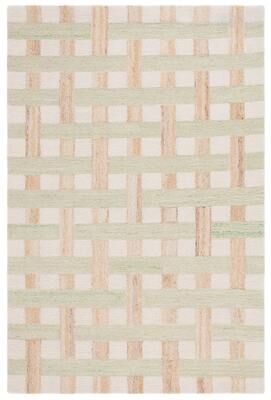 SAFAVIEH Handmade Genre Hyang Checkered Wool Rug