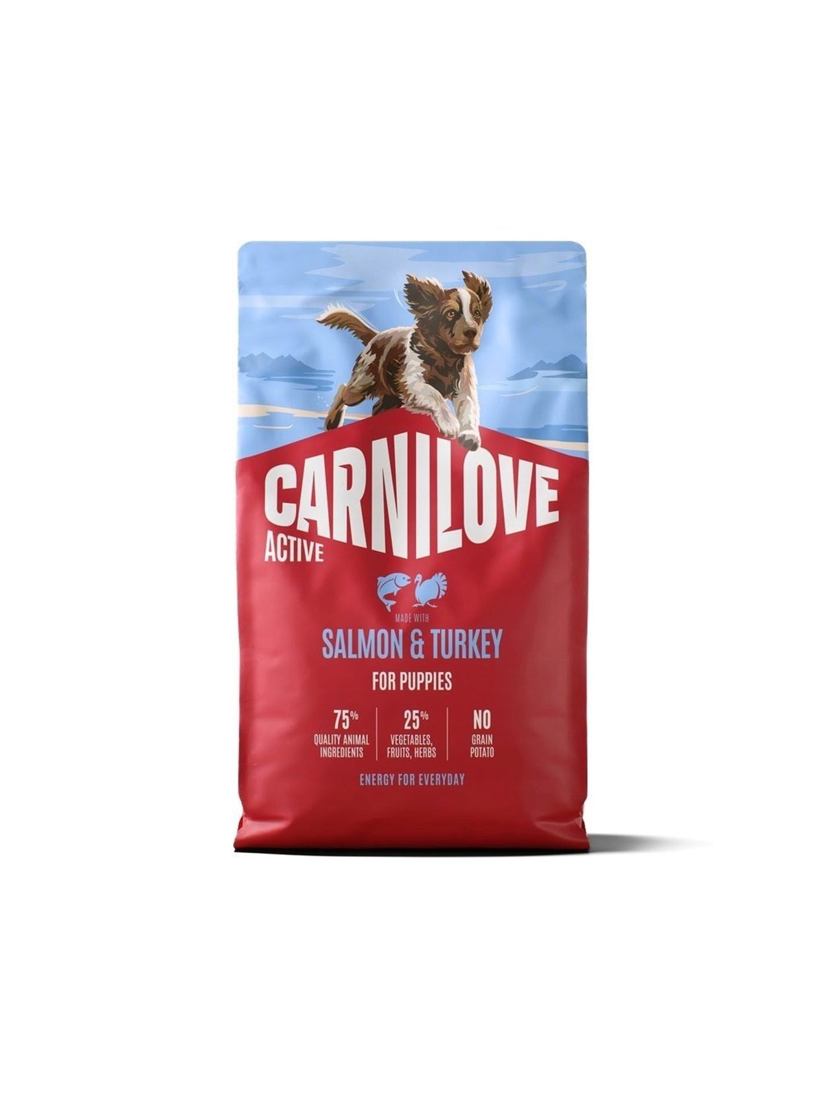 Carnilove Active Dog Puppies Salmon&turkey - Trockenfutter für Hunde - 4kg