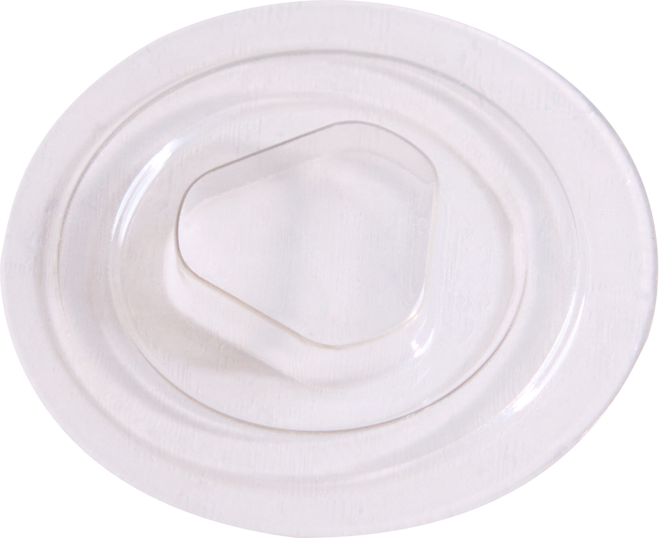 SPRINTIS 100 Unités - Pastilles CD - Clips CD, 35 mm transparent, plastique
