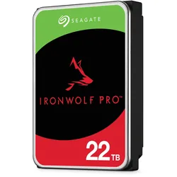Seagate IronWolf Pro 22TB 3.5 Zoll SATA Interne NAS Festplatte (CMR)