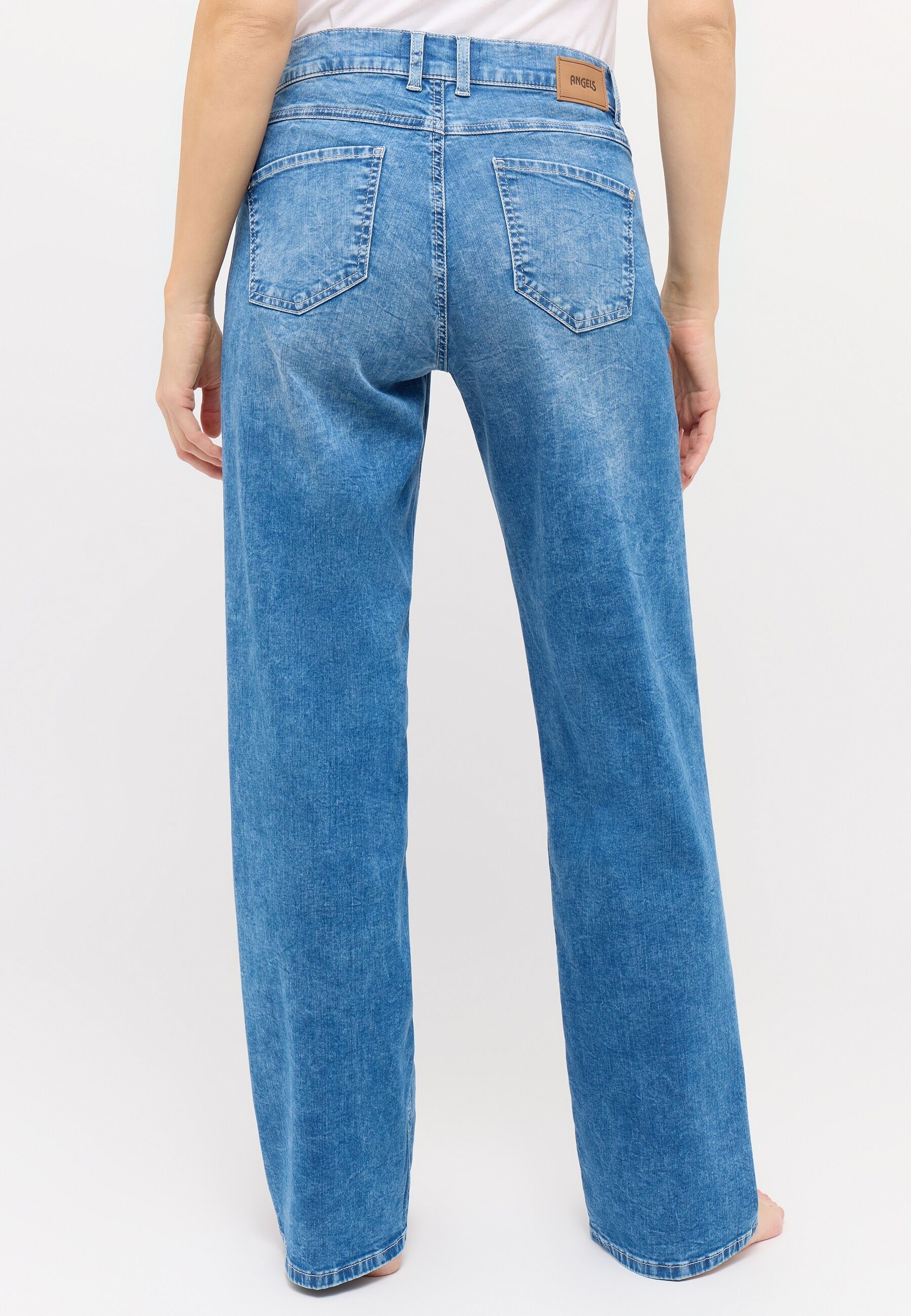 ANGELS "Liz Modern" mit Stretch light blau random used 46, Länge 32