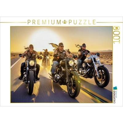 CALVENDO Puzzle Stahl, Herz, Freiheit - und mittendrin das Glück. | 1000 Teile Lege-Größe 64x48cm Foto-Puzzle für glückliche Stunden, von , Calvendo