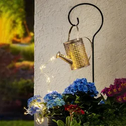 I-GLOW LED-Solar-Gießkanne - Warmweiß