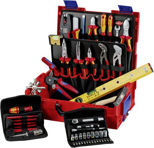 Knipex L-Boxx 00 21 19 LB E VDE Werkzeugkoffer bestückt 65teilig (L x B x H) 311 x 442 x 107mm