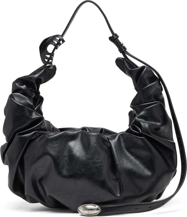 DIESEL GRAB-D Hobo-Stil Handtasche für Damen in der Farbe Schwarz, Größe L