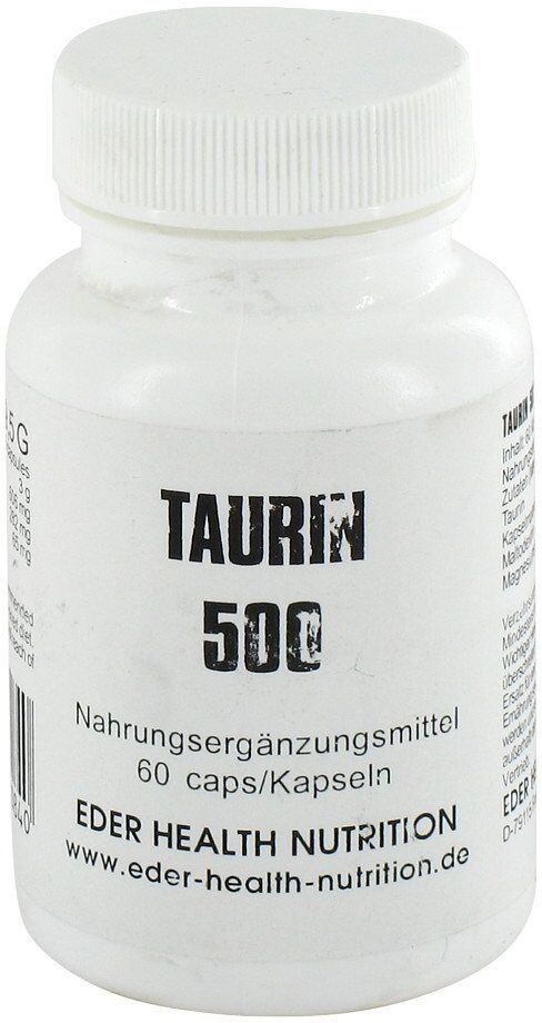Taurin 500 Kapseln