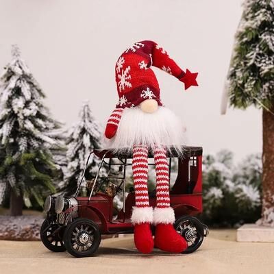 Uplift Picks Lighted Christmas Gnome Doll For Cozy Holiday Tables And Festive Gifts 05